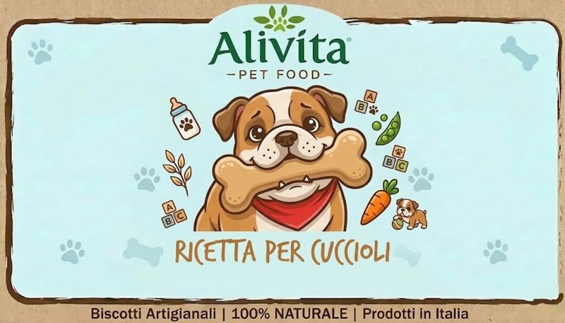 Biscotti per cani Alivita Puppy, confezione 200 g