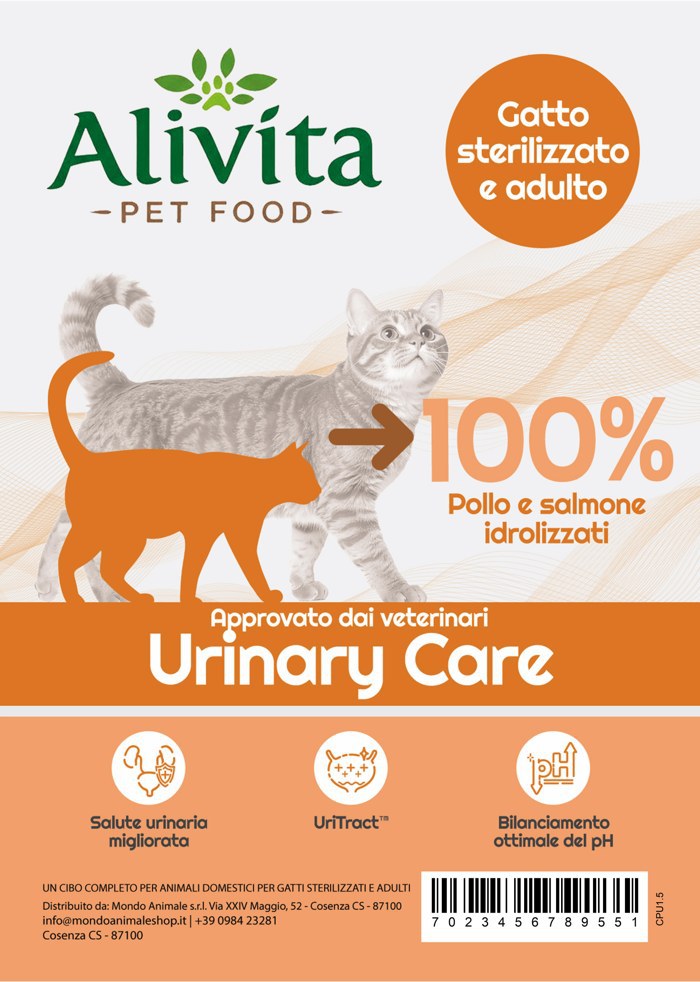 Alivita Gatto Curativo Adulto Sterilizzato Urinary – crocchette per gatti