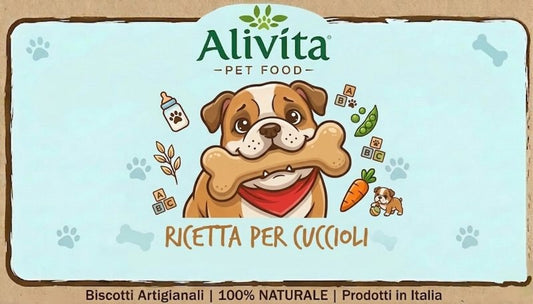 Biscotti per cani Alivita Puppy, confezione 200 g