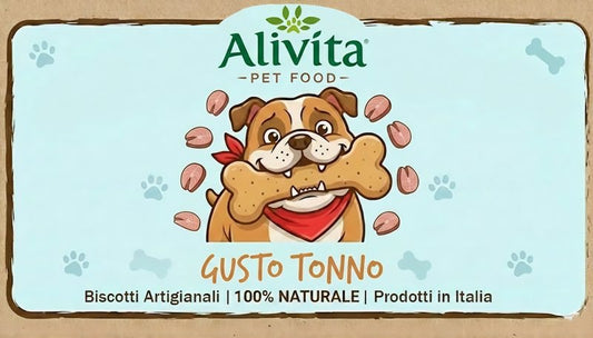 Biscotti per cani Alivita Tonno, confezione 200 g