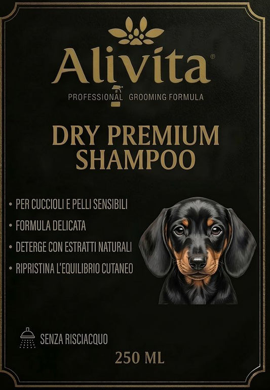Alivita Dry Premium Shampoo – cura di cani e gatti