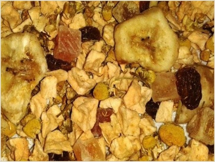 Alivita Macedonia di Frutta – snack naturale per roditori e uccelli