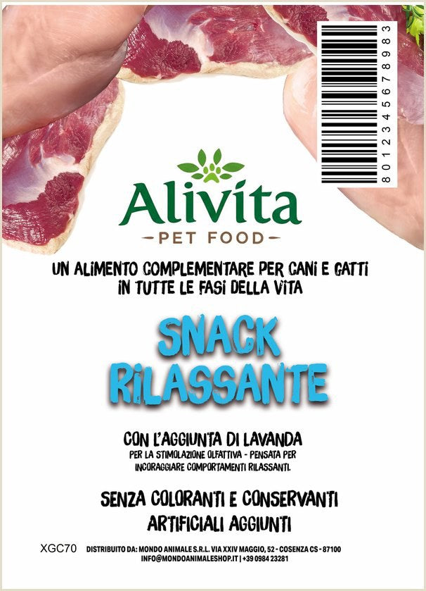 Alivita Snack Rilassante per cani 70 g