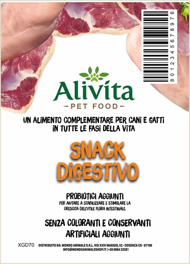 Alivita Snack Digestivo per cani 70 g