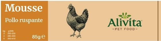 Alivita Umido Gatto Mousse di Pollo – umido per gatti